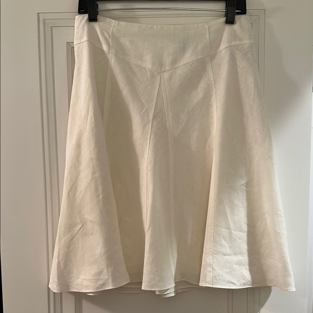Elegant Cream Women's Skirt